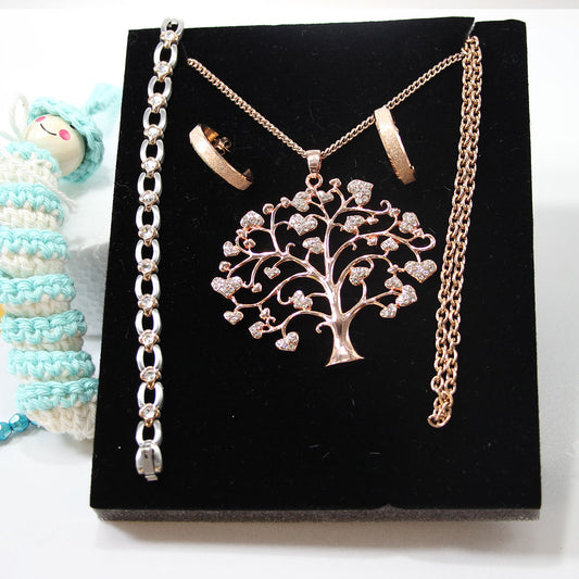 Lebensbaum Set rose 1