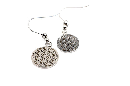 Magnet - Ohrschmuck Lebensblume klein